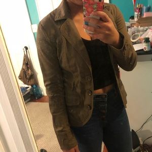 h&m Army Green Jacket